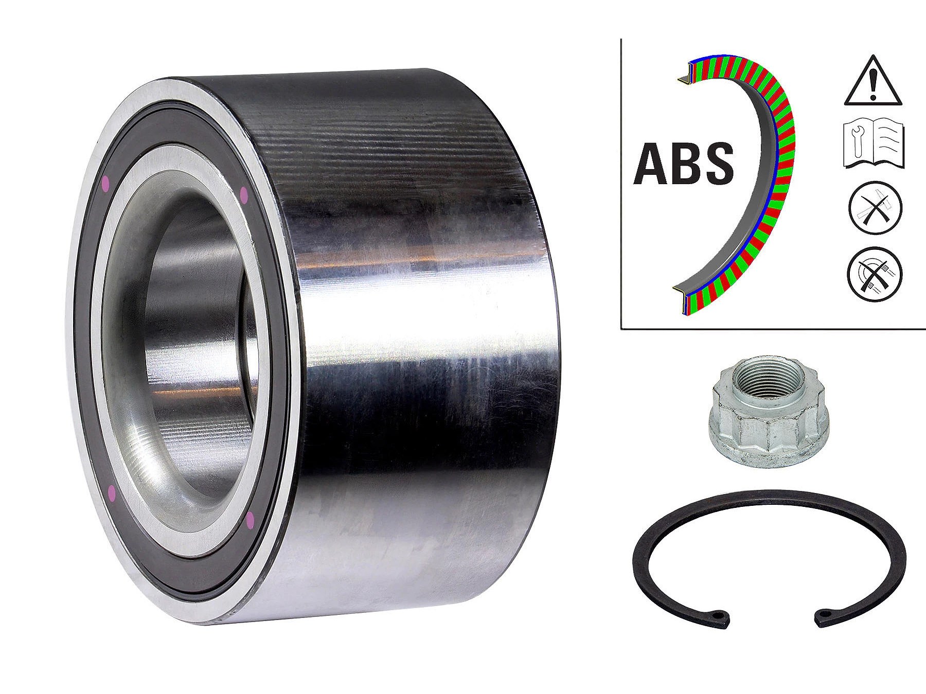 Mercedes GL / GLS X166 350 CDI BlueTEC, 350d Porya Bilyası Arka Seti | FAG 713 6682 80