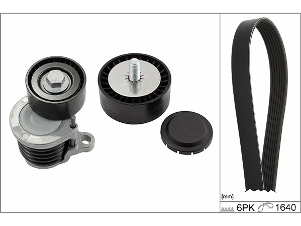 Mercedes C Serisi W205 C 200 d V Kayış Seti | INA 529 0238 10