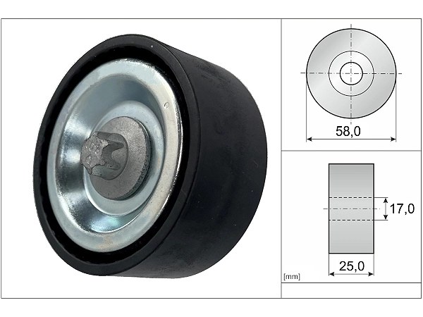 Mercedes A Serisi W169 A 180 V Kayış Gergi Rulmanı | INA 532 0669 10