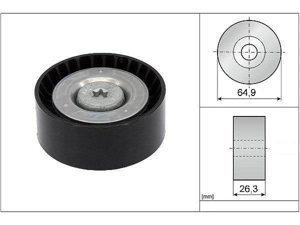 Mercedes S Serisi W221 S 500 BlueEFFICIENCY V Kayış Gergi Rulmanı | INA 532 0905 10