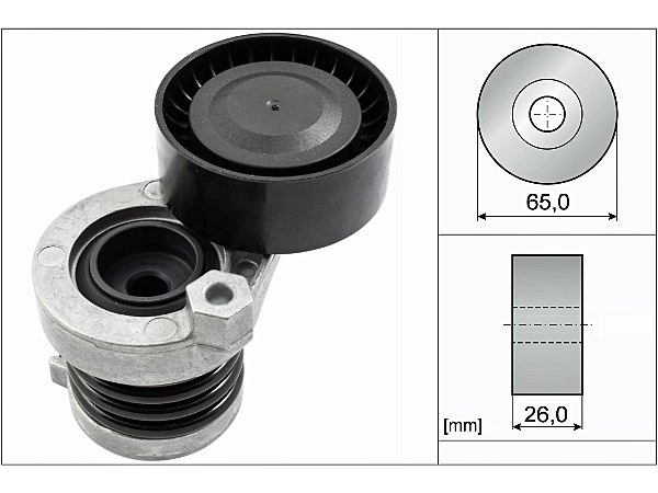 Mercedes A Serisi W176 A 180 CDI BlueEFFICIENCY V Kayış Gergisi Komple | INA 534 0551 10