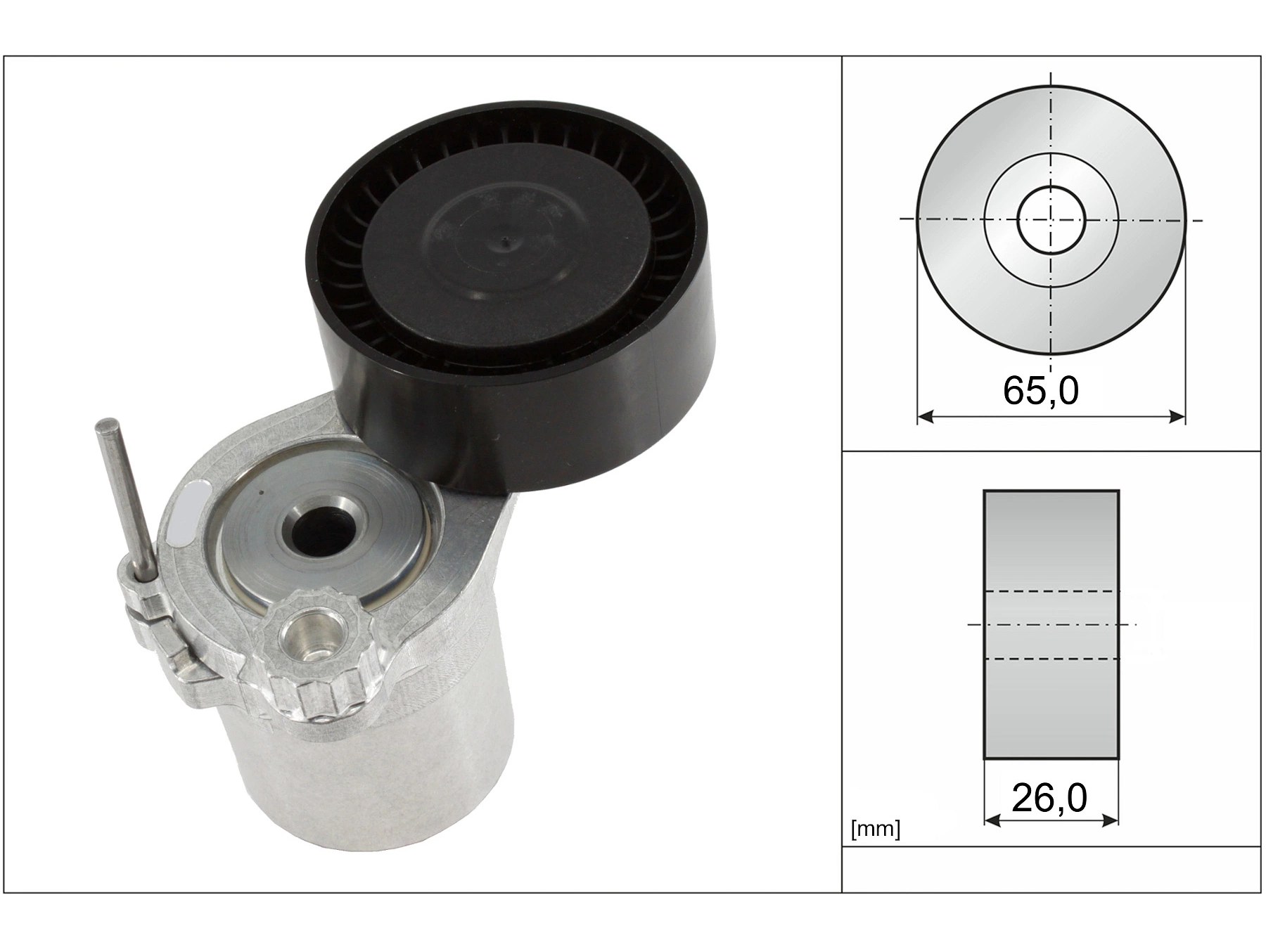 Mercedes E Serisi W213 E 300 V Kayış Gergisi Komple | INA 534 0570 10