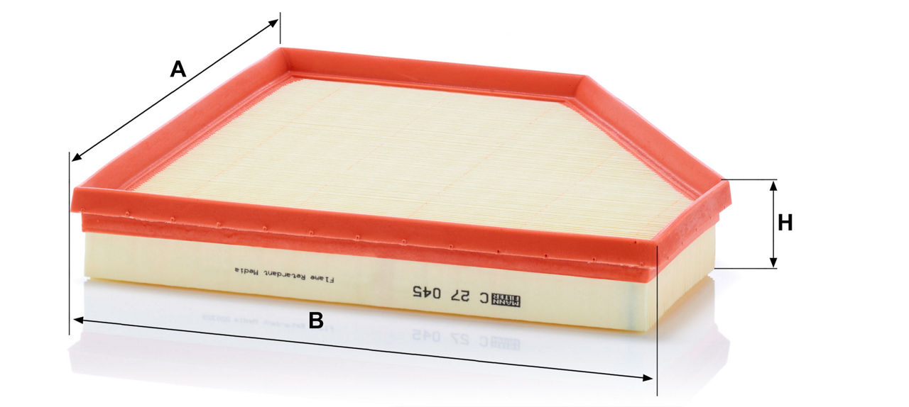 C 27 045 Ölçü Çizimi