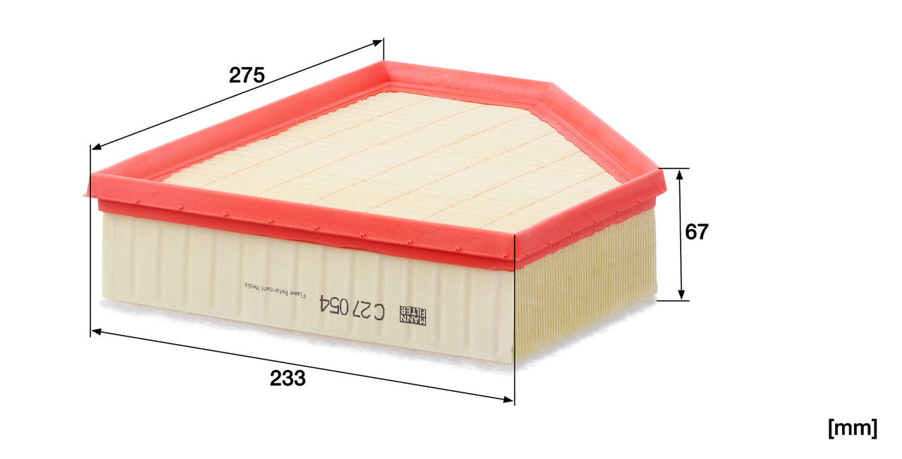 C 27 054 Ölçü Çizimi