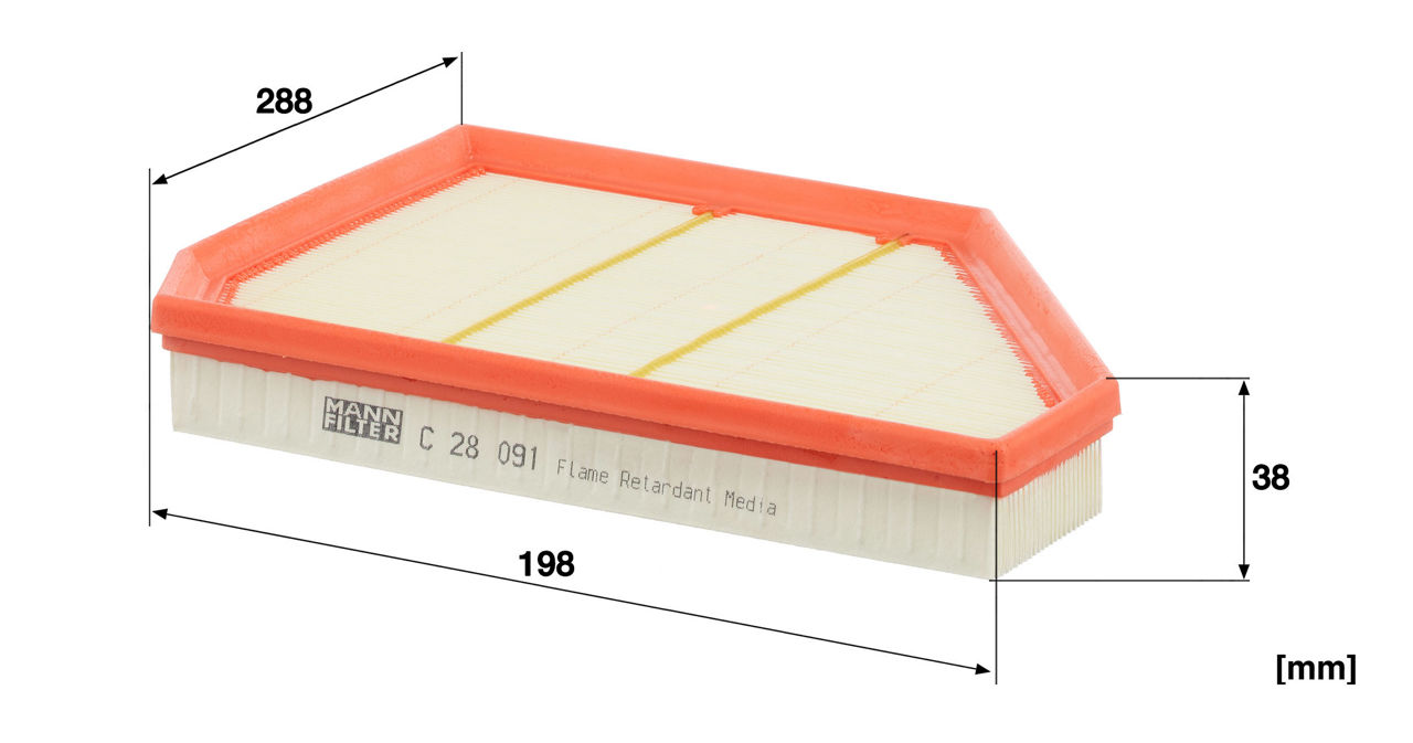 C 28 091 Ölçü Çizimi