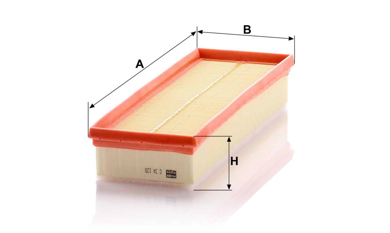 C 34 120 Ölçü Çizimi