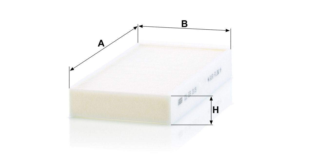 BMW i3 I01 i3 IB1 Polen Filtresi | MANN CU 23015-2