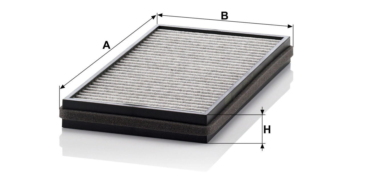 BMW 7 Serisi E65/E66 730 d M57 Polen Filtresi | MANN CUK 3124-2