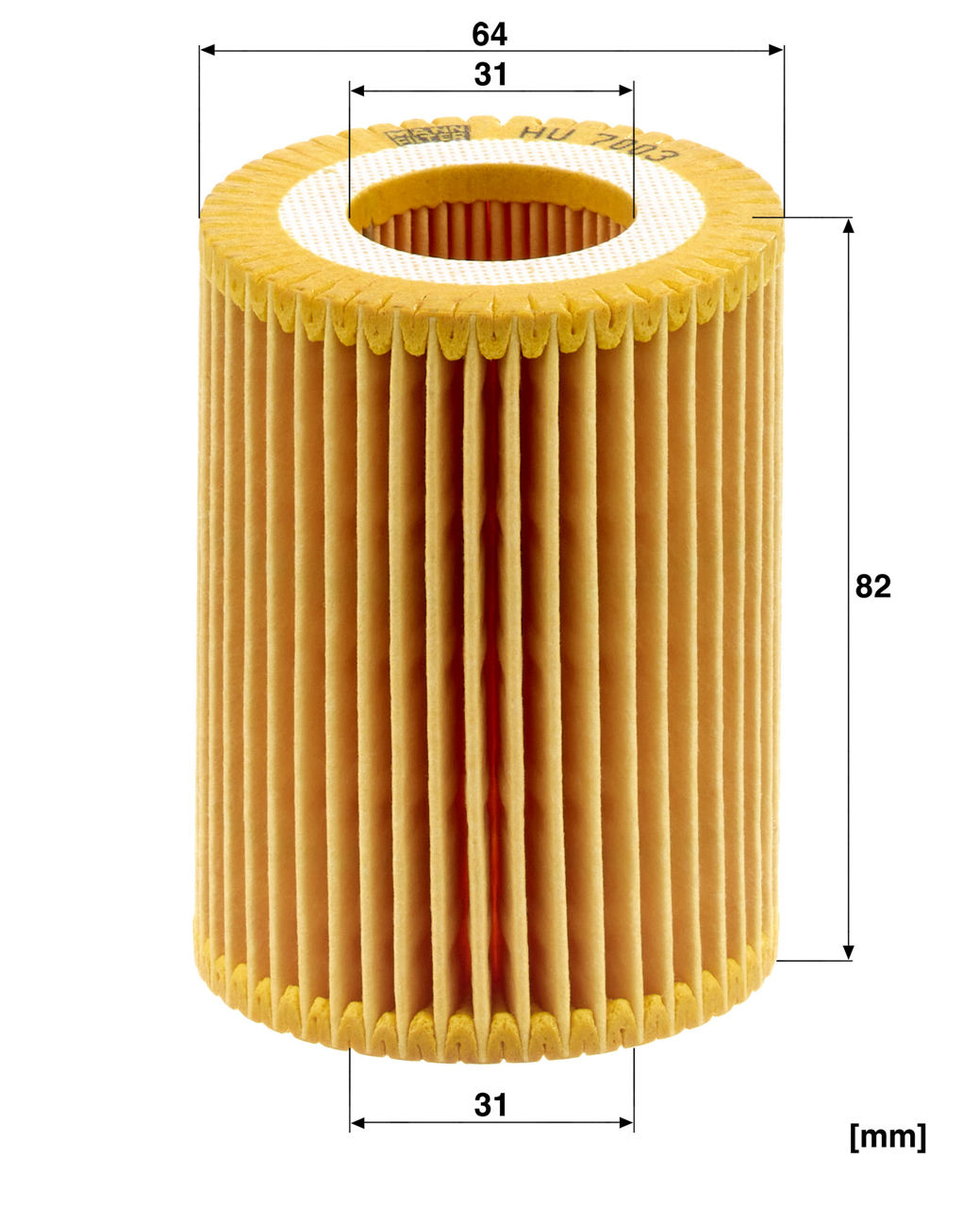 HU 7003 x Ölçü Çizimi