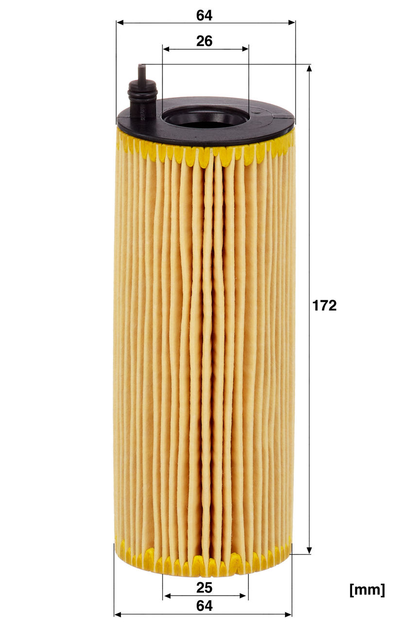 HU 721/5 x Ölçü Çizimi