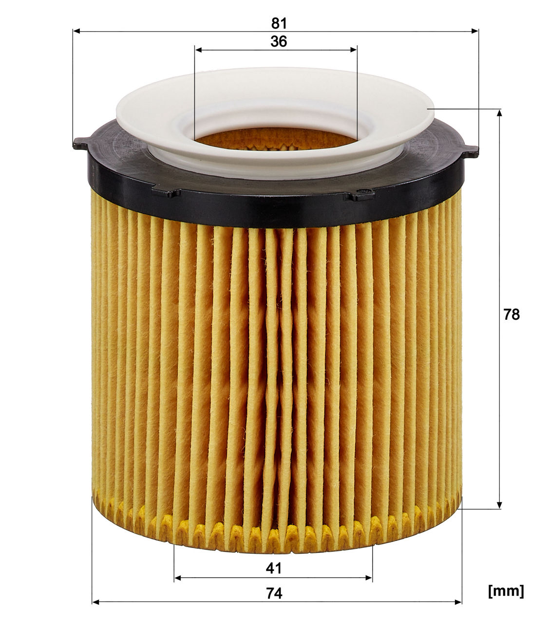HU 8002 y Ölçü Çizimi