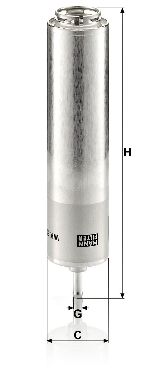 WK 5001 Ölçü Çizimi